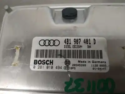 Second-hand car spare part ecu engine control for audi a6 avant (4b5) 2.5 tdi oem iam references 4b1907401d  