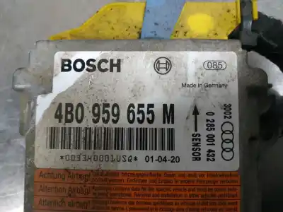 Second-hand car spare part airbag control unit for audi a6 avant (4b5) 2.5 tdi oem iam references 4b0959655m  