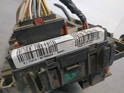 Second-hand car spare part FUSE BOX UNIT for PEUGEOT PARTNER (S2)  OEM IAM references 9650618480  