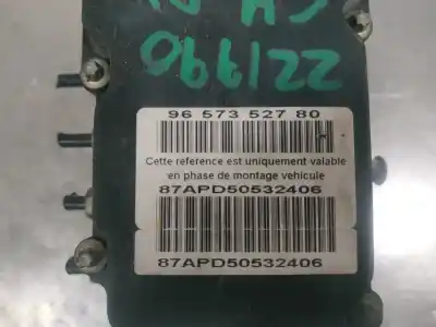 Peça sobressalente para automóvel em segunda mão abs por citroen c4 coupe vtr plus referências oem iam 9649988280  