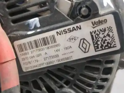 Pezzo di ricambio per auto di seconda mano alternatore per mitsubishi montero (l040) 2500 td riferimenti oem iam 231004402r  