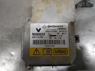 Автозапчастина б/у блок управління подушками безпеки для renault kangoo (f/kc0) authentique посилання на oem iam 2841171203   Автозапчастина б/у блок управління подушками безпеки для renault kangoo (f/kc0) authentique посилання на oem iam 2841171203