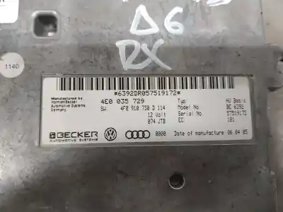 Second-hand car spare part electronic module for audi a6 berlina (4f2) 3.0 tdi quattro (165kw) oem iam references 4e0035729  