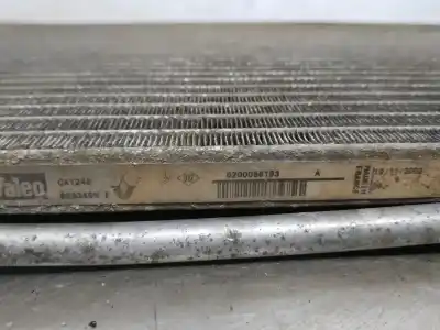 Second-hand car spare part Air Conditioning Condenser / Radiator for RENAULT CLIO II FASE II (B/CB0) Authentique 58 CV / 43 KW OEM IAM references 8200086193A  