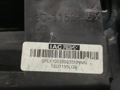 Peça sobressalente para automóvel em segunda mão Moldagem por LAND ROVER RANGE ROVER EVOQUE 2.0 HSE Referências OEM IAM 12D1155LG9  