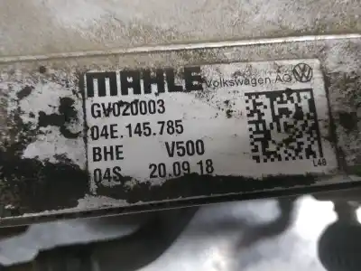 Peça sobressalente para automóvel em segunda mão INTERCOOLER por SEAT LEON (5F1)  Referências OEM IAM 04E145785  