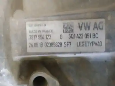 Second-hand car spare part steering rack for seat leon (5f1) fr oem iam references 5q1423051bc  