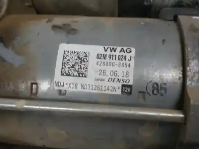 Peça sobressalente para automóvel em segunda mão motor de arranque por seat leon (5f1) fr referências oem iam 02m911024j  