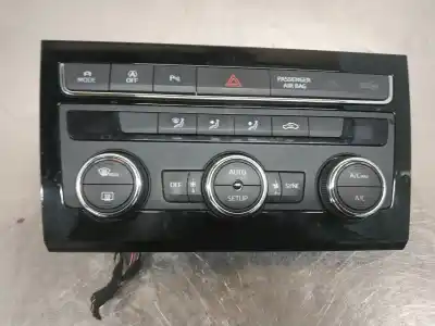 Peça sobressalente para automóvel em segunda mão comando de sofagem (chauffage / ar condicionado) por seat leon (5f1) fr referências oem iam 5f0907044ak  