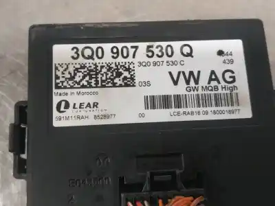 Peça sobressalente para automóvel em segunda mão MÓDULO ELETRÔNICO por SEAT LEON (5F1)  Referências OEM IAM 3Q0907530Q  