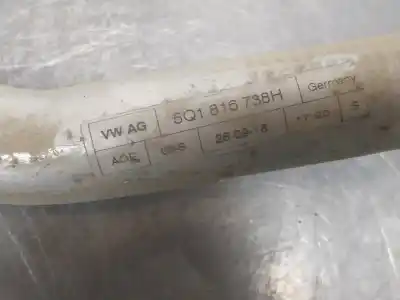 Peça sobressalente para automóvel em segunda mão tubos de ar condicionado por seat leon (5f1) fr referências oem iam 5q1816738h  