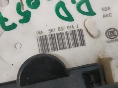 Автозапчасти б/у замок передней правой двери за seat leon (5f1) fr ссылки oem iam 5k1837016j  