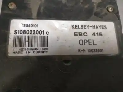 Автозапчастина б/у АБС для OPEL VECTRA B BERLINA Básico (1999->) Посилання на OEM IAM S108022001C  