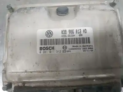 Second-hand car spare part Ecu Engine Control for SEAT LEON (1M1) Signo OEM IAM references 038906012HD  