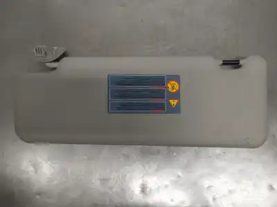 Second-hand car spare part right sunshade for dacia duster ambiance 4x2 oem iam references   