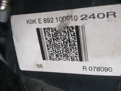 Second-hand car spare part complete engine for dacia duster ambiance 4x2 oem iam references k9ke892  