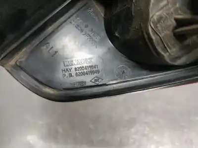 Second-hand car spare part left tailgate light for renault kangoo (f/kc0) authentique oem iam references 8200419941  