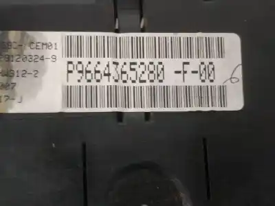 Pezzo di ricambio per auto di seconda mano Pannello Degli Strumenti per CITROEN C4 PICASSO Avatar Riferimenti OEM IAM P9664365280F  