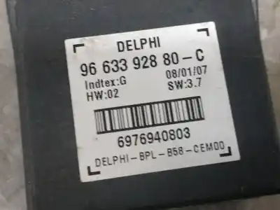 Pezzo di ricambio per auto di seconda mano modulo elettronico per citroen c4 picasso avatar riferimenti oem iam 9663392880  