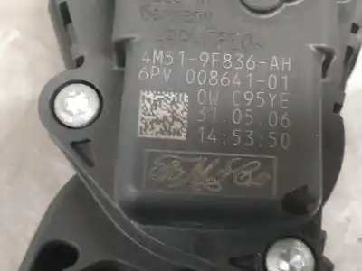 Peça sobressalente para automóvel em segunda mão pedal acelerador por ford focus berlina (cap) ambiente (d) referências oem iam 4m519f836ah  