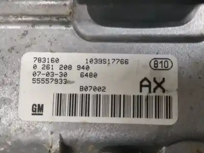 Second-hand car spare part ecu engine control for opel corsa d cmon oem iam references 55557933  