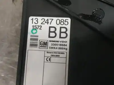 Pezzo di ricambio per auto di seconda mano modulo elettronico per opel corsa c cosmo riferimenti oem iam 13247085  