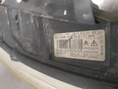 Second-hand car spare part right headlight for citroen c4 coupe collection oem iam references 9646894280  