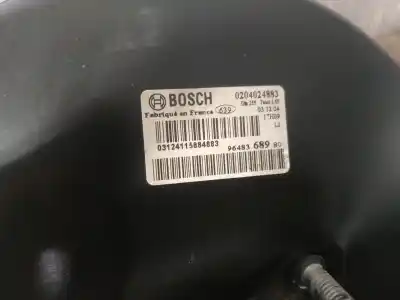 Peça sobressalente para automóvel em segunda mão servo freio por citroen c4 coupe collection referências oem iam 9648368980  