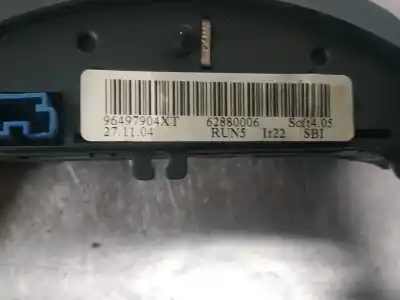 Peça sobressalente para automóvel em segunda mão comandos de alavanca por citroen c4 coupe collection referências oem iam 96497904xt  