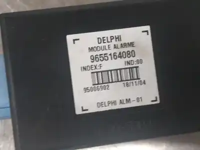 Second-hand car spare part ELECTRONIC MODULE for CITROEN C4 COUPE Collection OEM IAM references 9655164080  