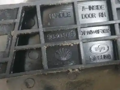 Second-hand car spare part interior right rear handle for daewoo lanos cool oem iam references 96304019  