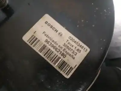 Tweedehands auto-onderdeel rem servo voor peugeot 307 break / sw (s1) 307 break / sw (s1) (2002 - 2005) oem iam-referenties 9639662180  