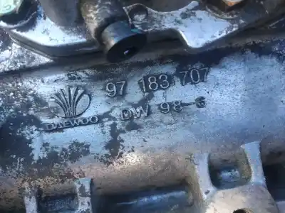 Second-hand car spare part gearbox for daewoo lanos cool oem iam references 97183707  
