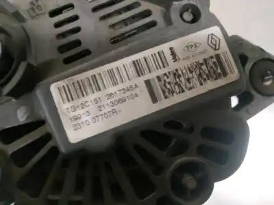 Peça sobressalente para automóvel em segunda mão Alternador por DACIA DUSTER Laureate 4x2 Referências OEM IAM 231007707R  