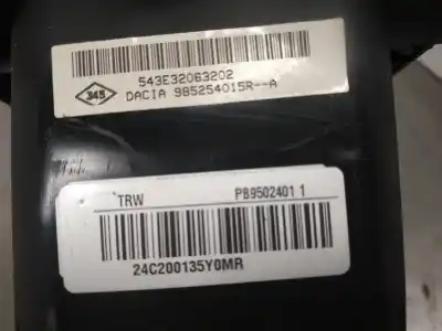 Pezzo di ricambio per auto di seconda mano air bag anteriore destro per dacia duster laureate 4x2 riferimenti oem iam 985254015r  