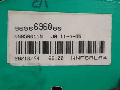 Peça sobressalente para automóvel em segunda mão quadrante por peugeot partner (s2) 1.9 combi pro [1.9 ltr. - 51 kw diesel] referências oem iam 9656696080  