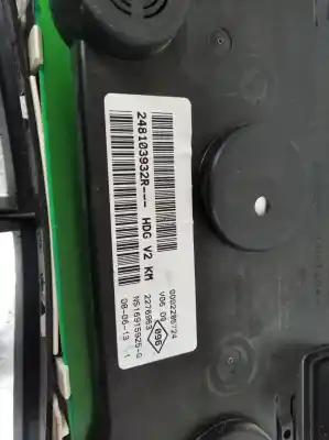 Автозапчасти б/у приборная доска за DACIA LODGY Ambiance ссылки OEM IAM 248103932R  