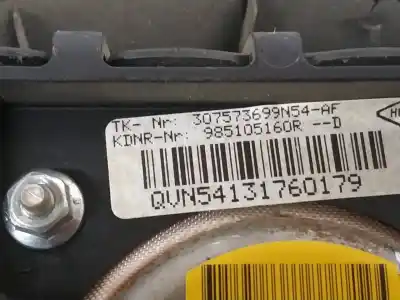 Peça sobressalente para automóvel em segunda mão AIRBAG DIANTEIRO ESQUERDO por DACIA LODGY Ambiance Referências OEM IAM 985105160R  