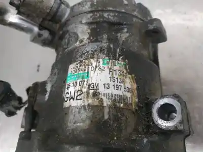 Pezzo di ricambio per auto di seconda mano COMPRESSORE ARIA CONDIZIONATA per OPEL COMBO  Riferimenti OEM IAM 13197538  
