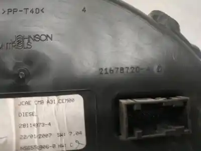 Pezzo di ricambio per auto di seconda mano pannello degli strumenti per citroen c2 audace riferimenti oem iam p9660225880  