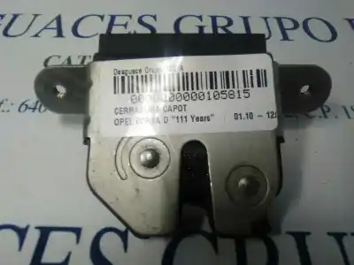 Автозапчасти б/у замок капота за opel corsa d d-z13dth ссылки oem iam 30106