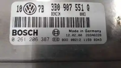 Автозапчастина б/у ебу контролер двигуна для audi a6 c5 (4b2) 2.8 посилання на oem iam 0261206387  