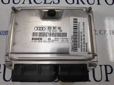 Автозапчасти б/у блок управления двигателем за audi a4 avant (8e) aym ссылки oem iam 0281010492