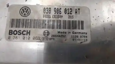 Second-hand car spare part ecu engine control for seat toledo ii (1m2) 1.9 tdi oem iam references 038906012at  