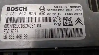 Автозапчасти б/у блок управления двигателем за peugeot partner (s2) 9hwdv6bted4 ссылки oem iam 0281012620  