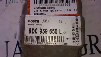 Автозапчастина б/у блок управління подушками безпеки для audi a4 b5 avant (8d5) 1.6 посилання на oem iam 8d0959655l  