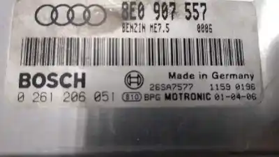 Автозапчасти б/у блок управления двигателем за audi a4 b6 (8e2) 2.0 ссылки oem iam 8e0907557  