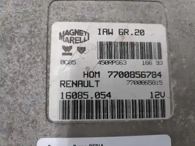 Автозапчасти б/у блок управления двигателем за renault scenic (ja..) f9q736 ссылки oem iam hom7700856784  