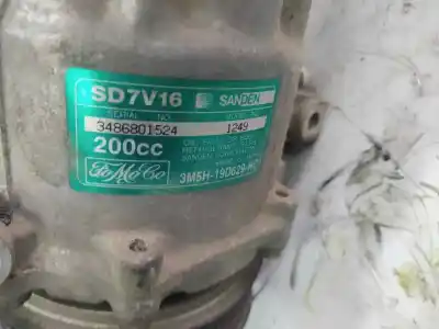 Second-hand car spare part air conditioning compressor for ford c-max (cb3) (2007) g6da oem iam references 3m5h19d629hc  