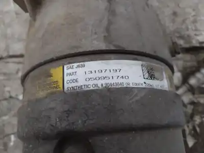 Piesă de schimb auto la mâna a doua COMPRESOR DE AER CONDIȚIONAT pentru OPEL VECTRA C (Z02)  Referințe OEM IAM 13197197  